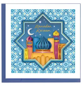 Quilling Card Quilled Ramadan Mosaic Skyine Greeting Card