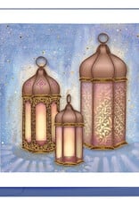 Quilling Card Quilled Oil Lamps Greeting Card