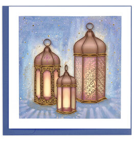 Quilling Card Quilled Oil Lamps Greeting Card