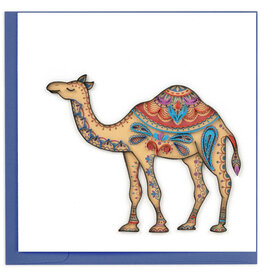 Quilling Card Quilled Decorated Camel Greeting Card