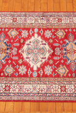 Bunyaad Pakistan 2200174  Red Kazak  4.0 X 5.6