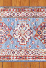 Bunyaad Pakistan 2221237  Blue Kazak  1.11 X 2.11