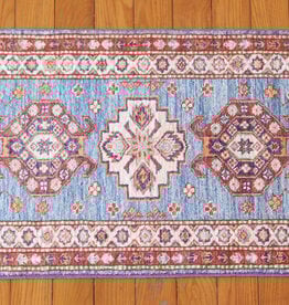 Bunyaad Pakistan 2221237  Blue Kazak  1.11 X 2.11