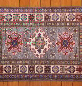 Bunyaad Pakistan 2230784  Gray Kazak  2.2 X 3.0