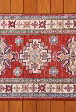 Bunyaad Pakistan 2230786  Red Kazak  2.1 X 3.1
