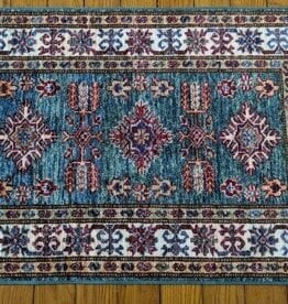 Bunyaad Pakistan 2241026  Green Kazak  2.0 X 3.1