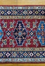 Bunyaad Pakistan 2241027  Red Kazak  1.11 X 3.0
