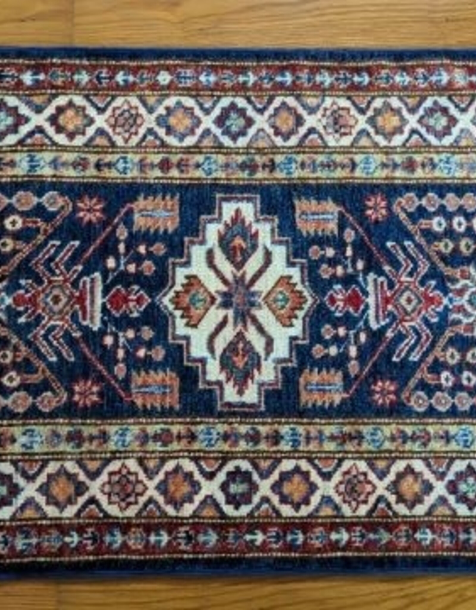 Bunyaad Pakistan 2241028  Blue Kazak  2.0 X 3.1