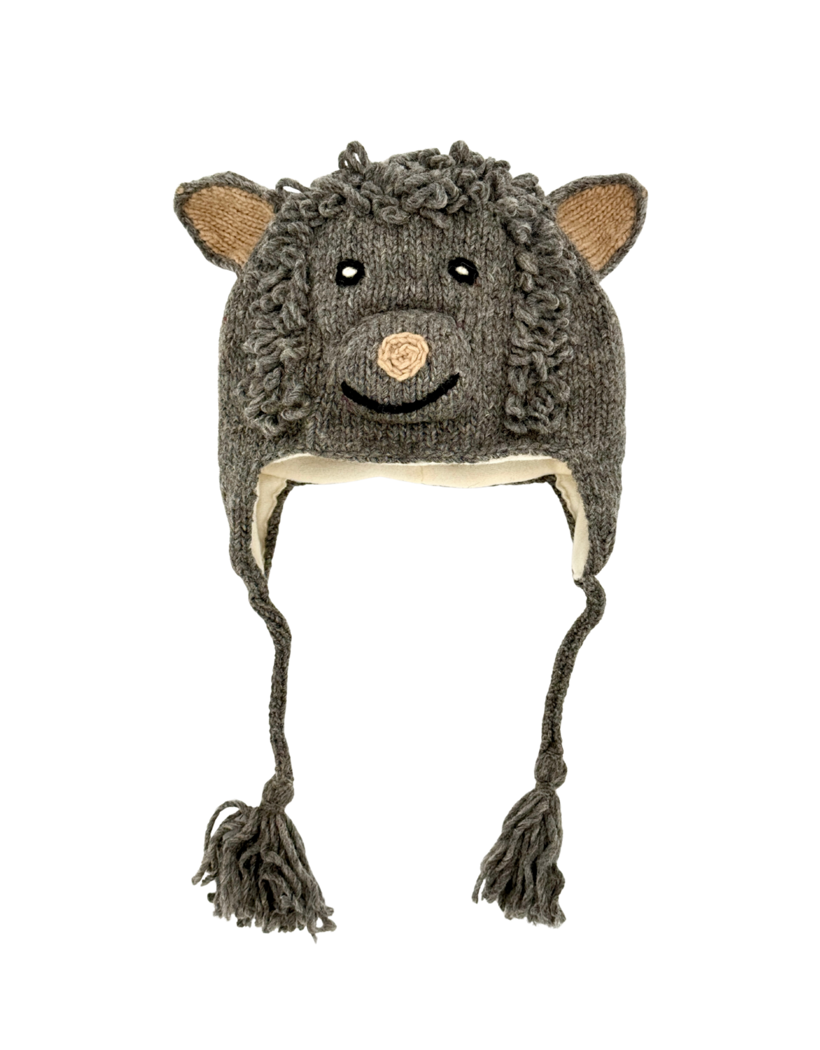 Arts of Ecuador Grey Sheep Hat - Youth Size