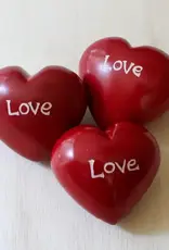 Venture Imports Large Red Love Hearts