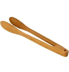 Balizen Teak Wood Tongs
