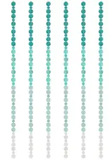 Balizen Capiz Strand (Ombre Turquoise)