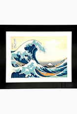 Quilling Card Quilled Great Wave, Hokusai Wall Art (15 in. X 11in)  and Frame