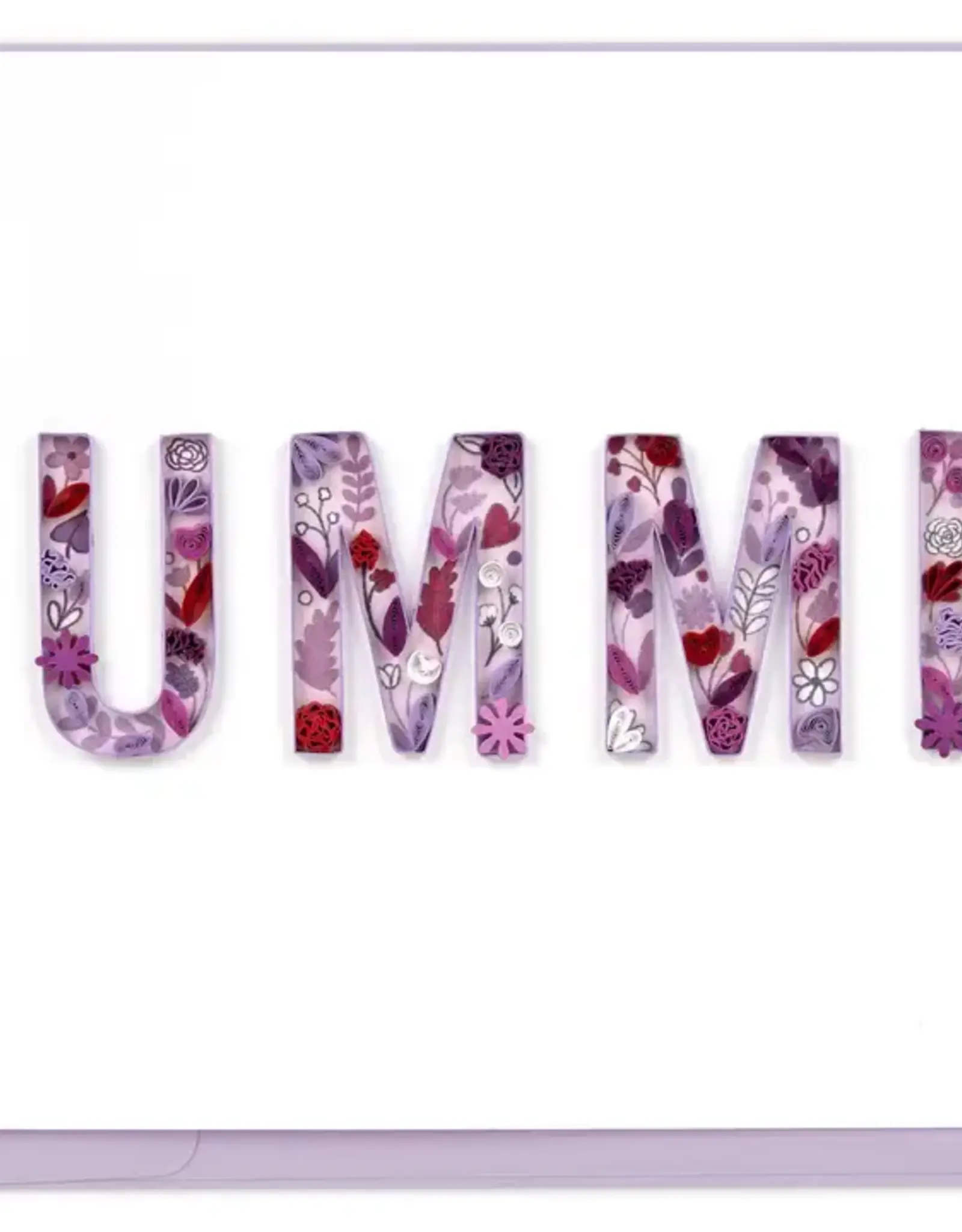 Quilling Card Quilled UMMI Greeting Card