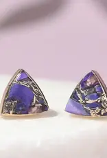 Starfish Project Royal Purple Haven Studs