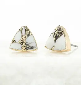 Starfish Project White Turquoise Haven Studs