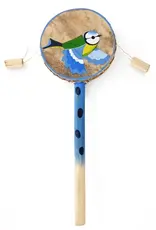 Swahili African Modern Bluebird Spin Drum