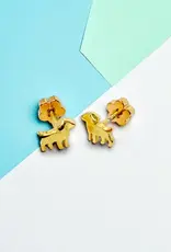 EthicGoods Tiny Dog Stud Earrings