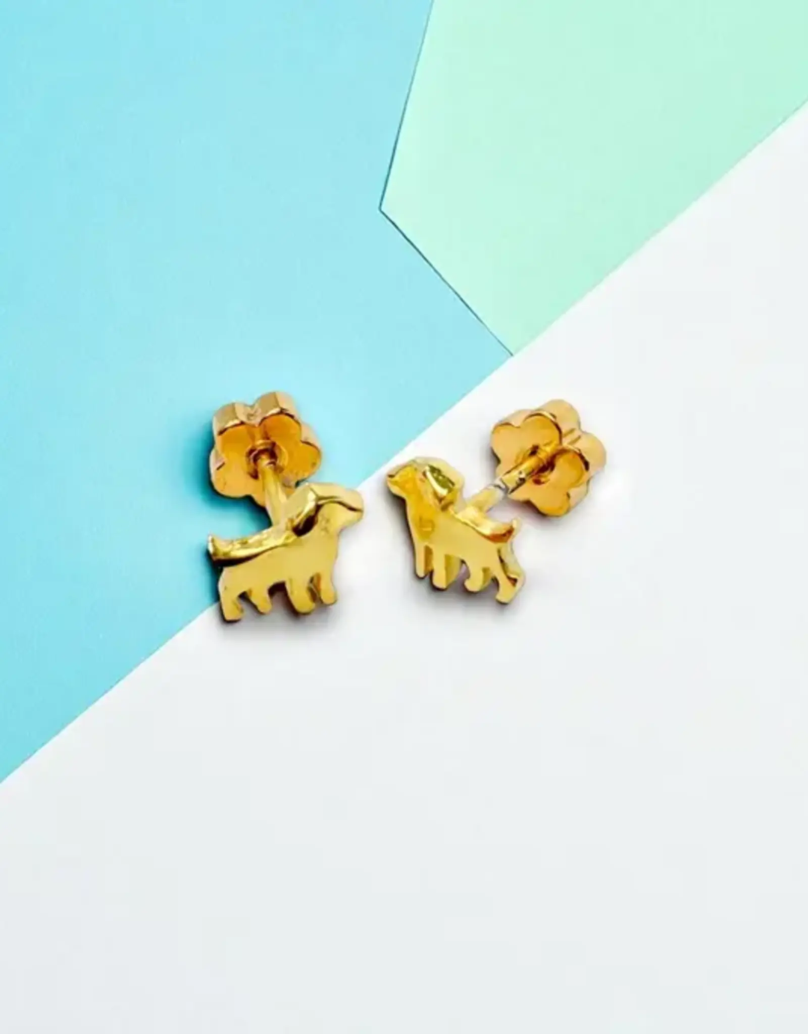 EthicGoods Tiny Dog Stud Earrings