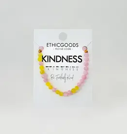 EthicGoods Mini Morse Code Bracelet: Kindness