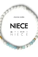 EthicGoods Morse Code Bracelet: Niece
