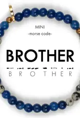 EthicGoods Mini Morse Code Bracelet: Brother