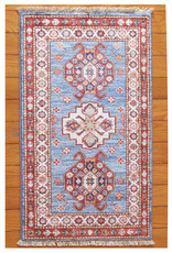 Bunyaad Pakistan 2221237  Blue Kazak  1.11 X 2.11