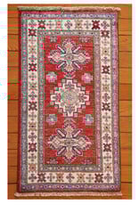 Bunyaad Pakistan 2230786  Red Kazak  2.1 X 3.1