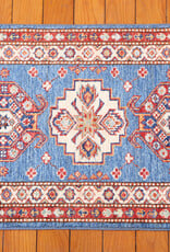 Bunyaad Pakistan 2230792  Blue Kazak  2.0 X 3.0