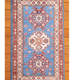 Bunyaad Pakistan 2230792  Blue Kazak  2.0 X 3.0