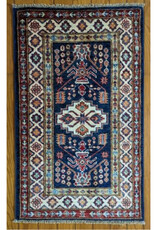 Bunyaad Pakistan 2241028  Blue Kazak  2.0 X 3.1