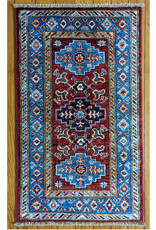 Bunyaad Pakistan 2241033  Red Kazak  1.11 X 3.0