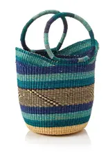 Serrv Horizon Line Tote Basket