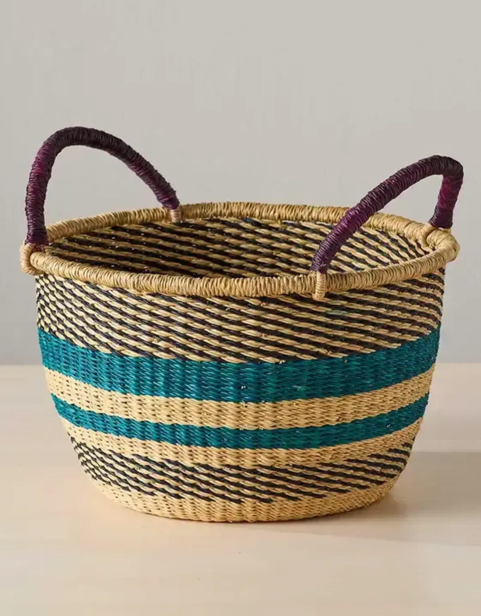 Serrv Horizon Line Storage Basket