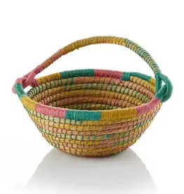 Serrv Pastel Kaisa Grass Easter Basket