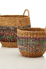 Serrv Medium Sari Hogla Basket