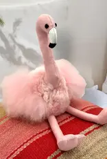 Blossom Inspirations Featherlight Flamingo Alpaca Toy