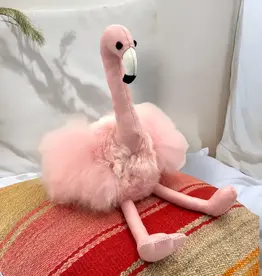 Blossom Inspirations Featherlight Flamingo Alpaca Toy