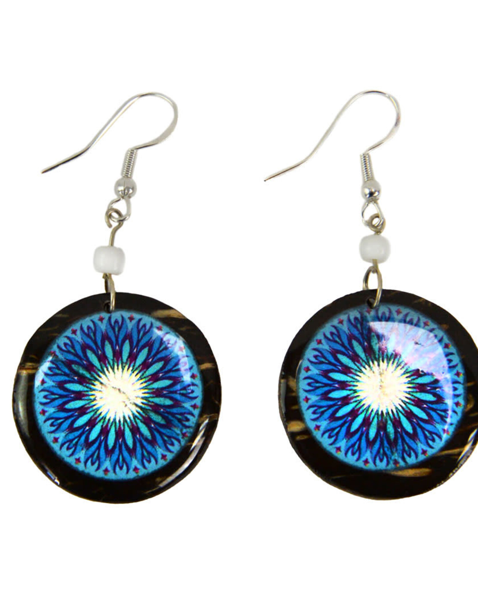 Minga Fair Trade Kaleidoscope Earrings