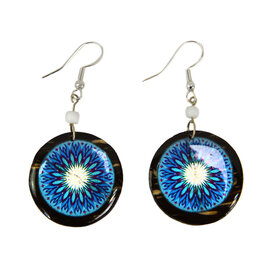 Minga Fair Trade Kaleidoscope Earrings