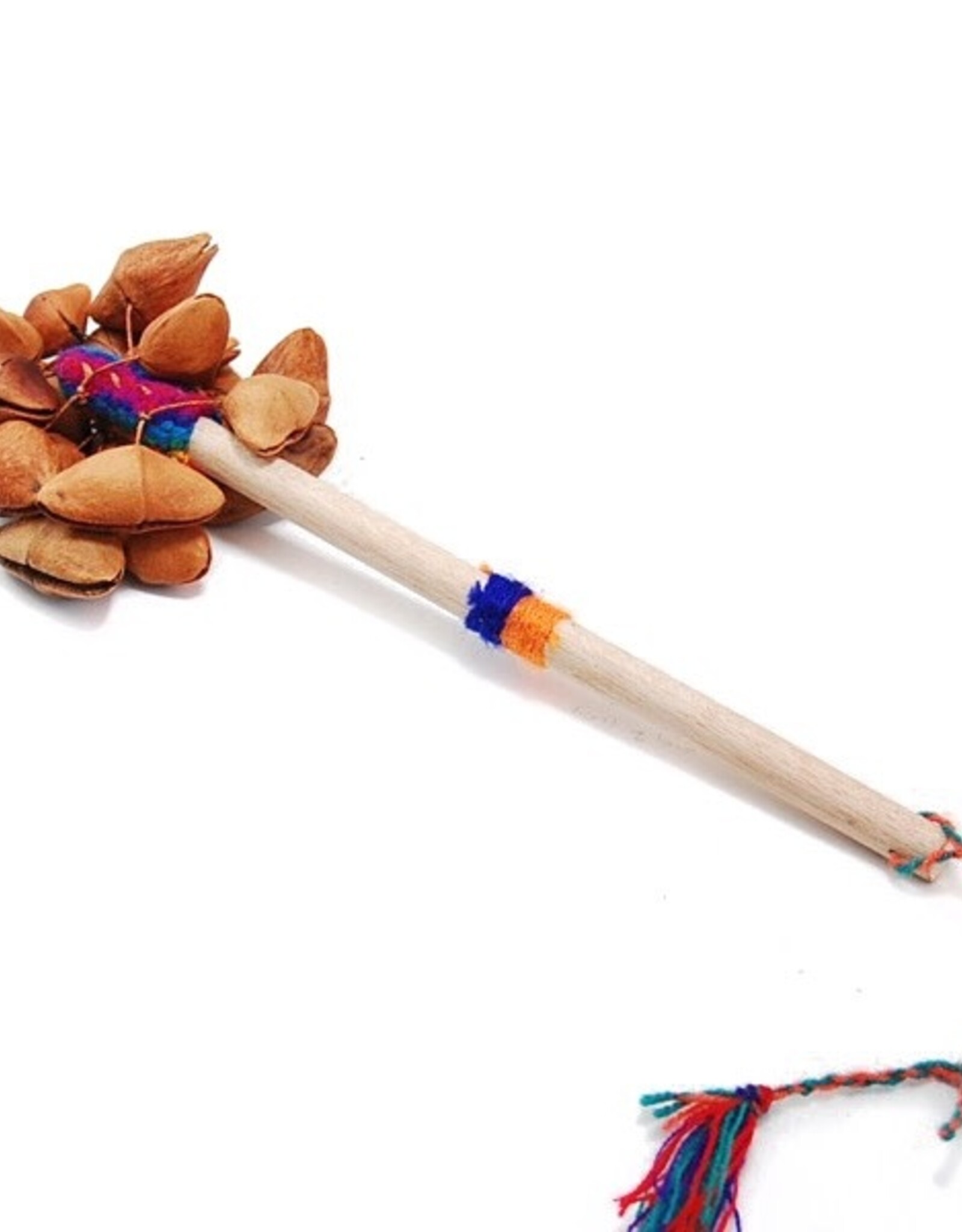 Minga Fair Trade Amazonian Maraca Stick