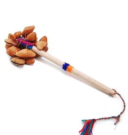 Minga Fair Trade Amazonian Maraca Stick