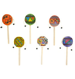 Minga Fair Trade Painted Hand Drum