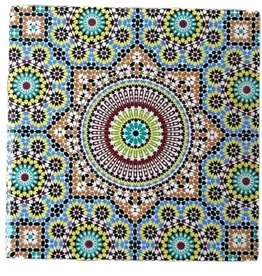 Hopes Unlimited Red Yellow Mandala Coaster