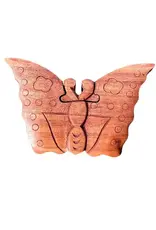 Hopes Unlimited Butterfly Puzzle Box