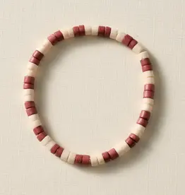 Ten Thousand Villages Thota Bone Bead Bracelet (Brown)