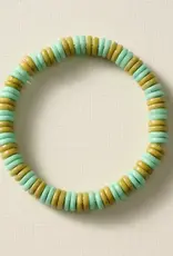 Ten Thousand Villages Khet Bead Bracelet (Green)