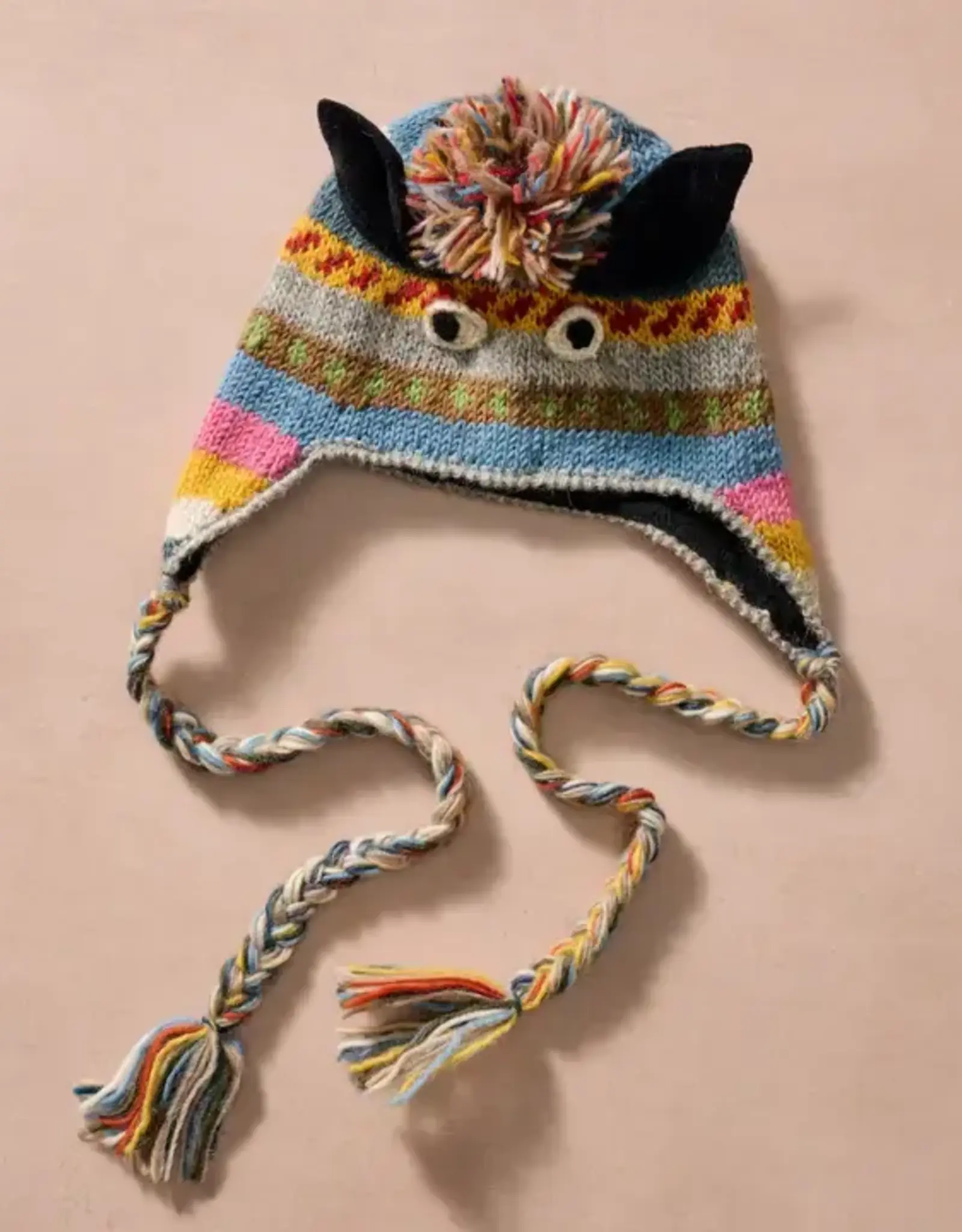 Ten Thousand Villages Maitri Monster Braid Hat - Adult