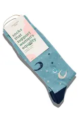 Conscious Step Socks for Women's Equality (Blue Lunar)