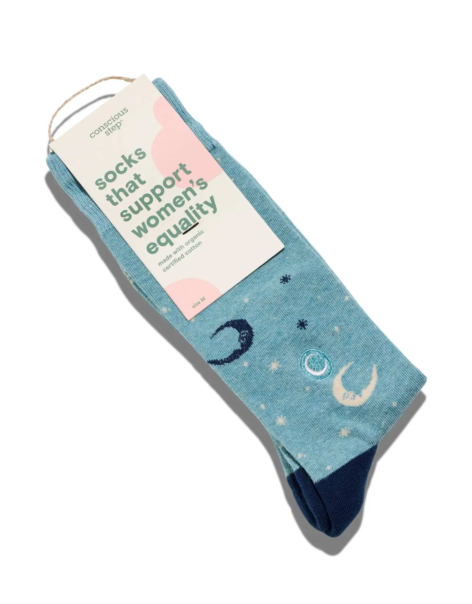 Conscious Step Socks for Women's Equality (Blue Lunar)